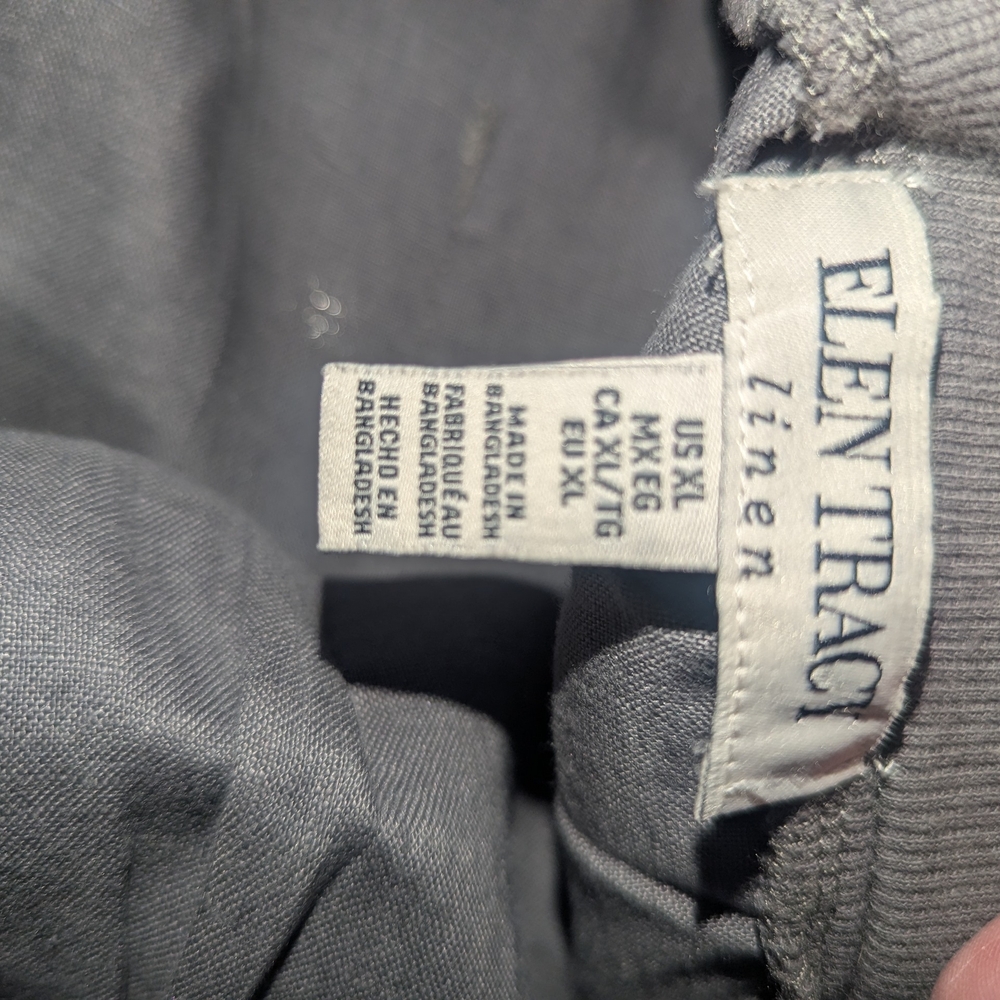 Gray Patchwork Boho Drawstring Pants With Star & … - image 2